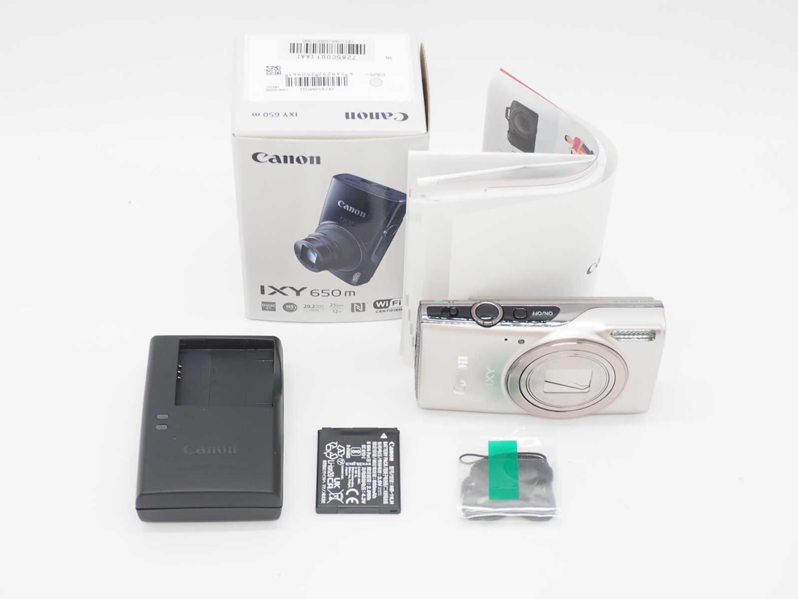 キャノン Canon IXY 650 m Silver Compact Digital Camera 元箱 [未