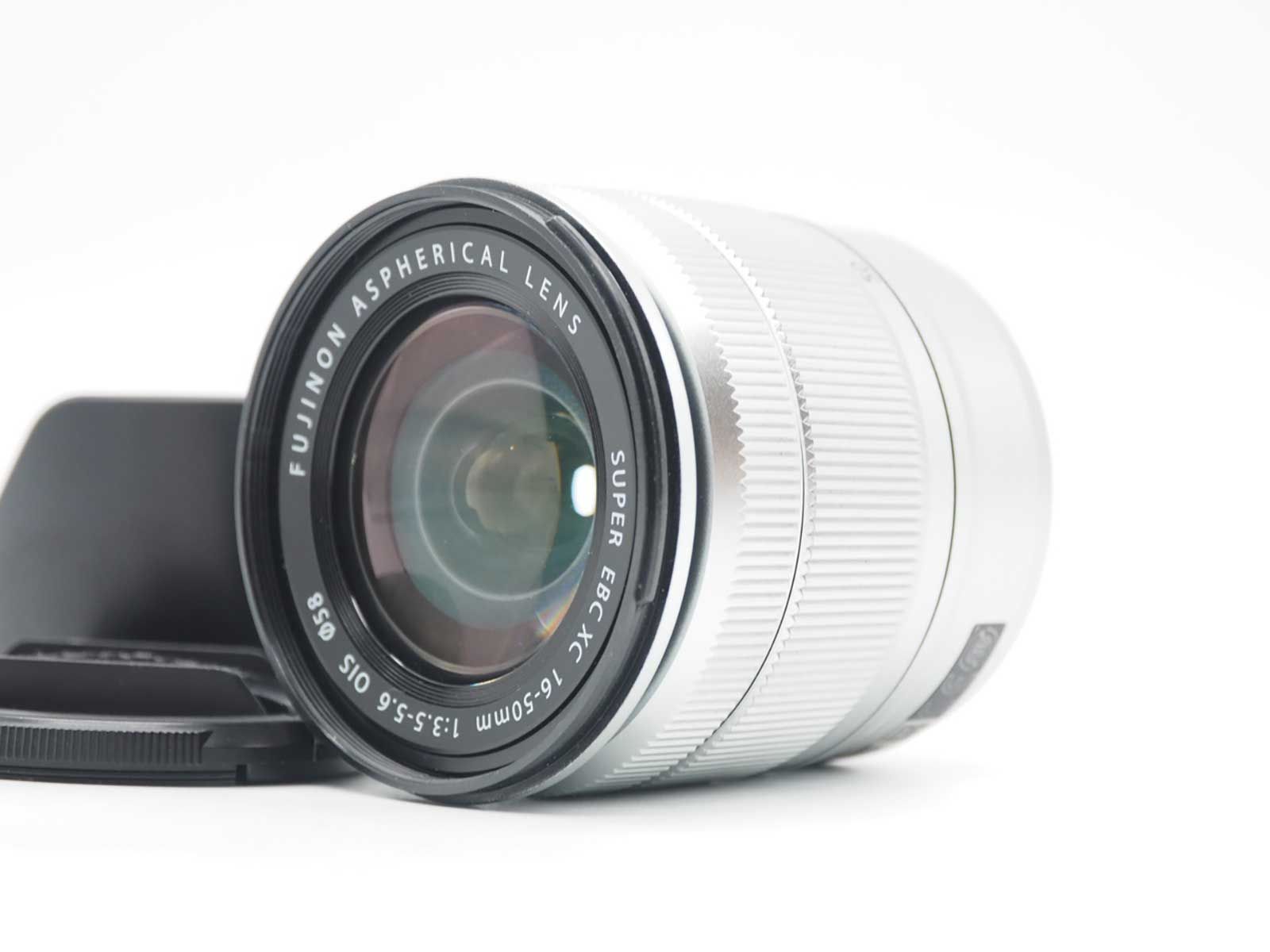 富士フィルム Fujifilm XC 16-50mm f/3.5-5.6 Aspherical OIS Lens Silver [良品] #Z6370A