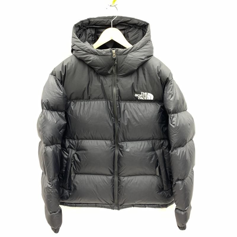 【中古】THE NORTH FACE ノースフェイス ヌプシフーディー ダウンジャケット ND92559 サイズXXL ブラック ザノースフェイス[92]