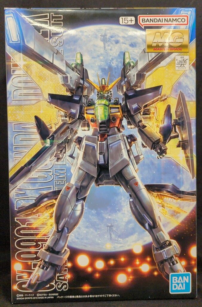 BANDAI SPIRITS MG 1/100 バンダイナムコ版 ガンダムダブルエックス/15+表記
