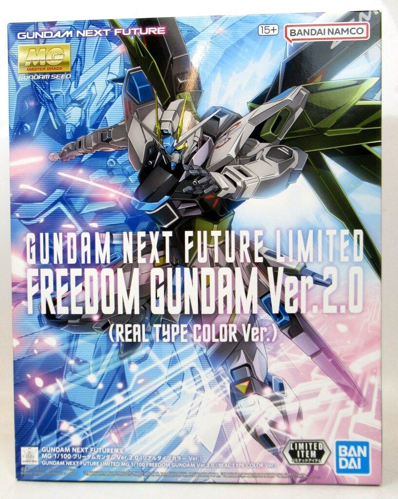 BANDAISPIRITS MG/GUNDAM NEXT FUTURE限定 1/100 機動戦士ガンダムSEED フリーダムガンダム Ver.2.0（リアルタイプカラーVer.） LIMITED