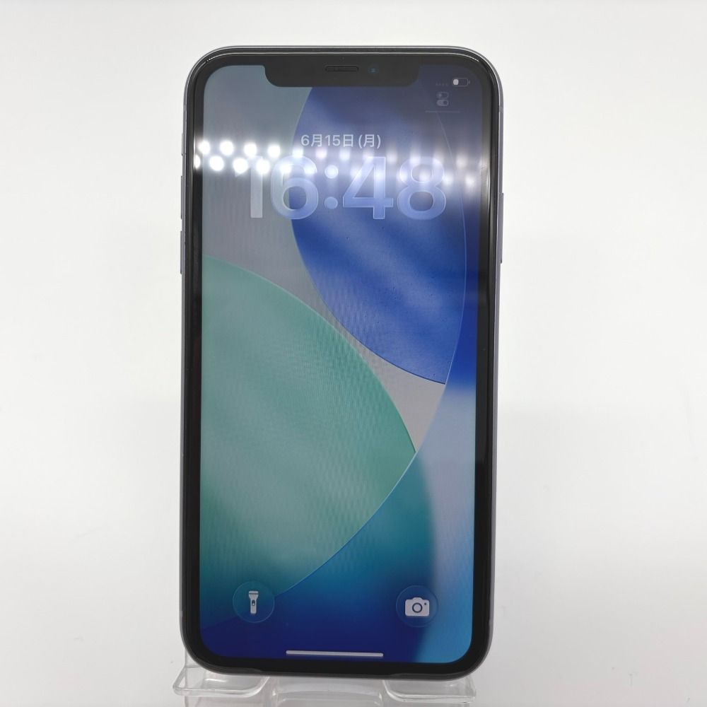 iPhone 11 64GB パープル 中古 SIMフリー - メルカリ