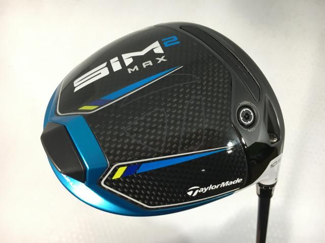 返品OK 【中古ゴルフクラブ】【超美品】テーラーメイド SIM2 MAX (シム2 マックス) ドライバー 2021 (日本仕様) ディアマナ BLUE TM50 1W