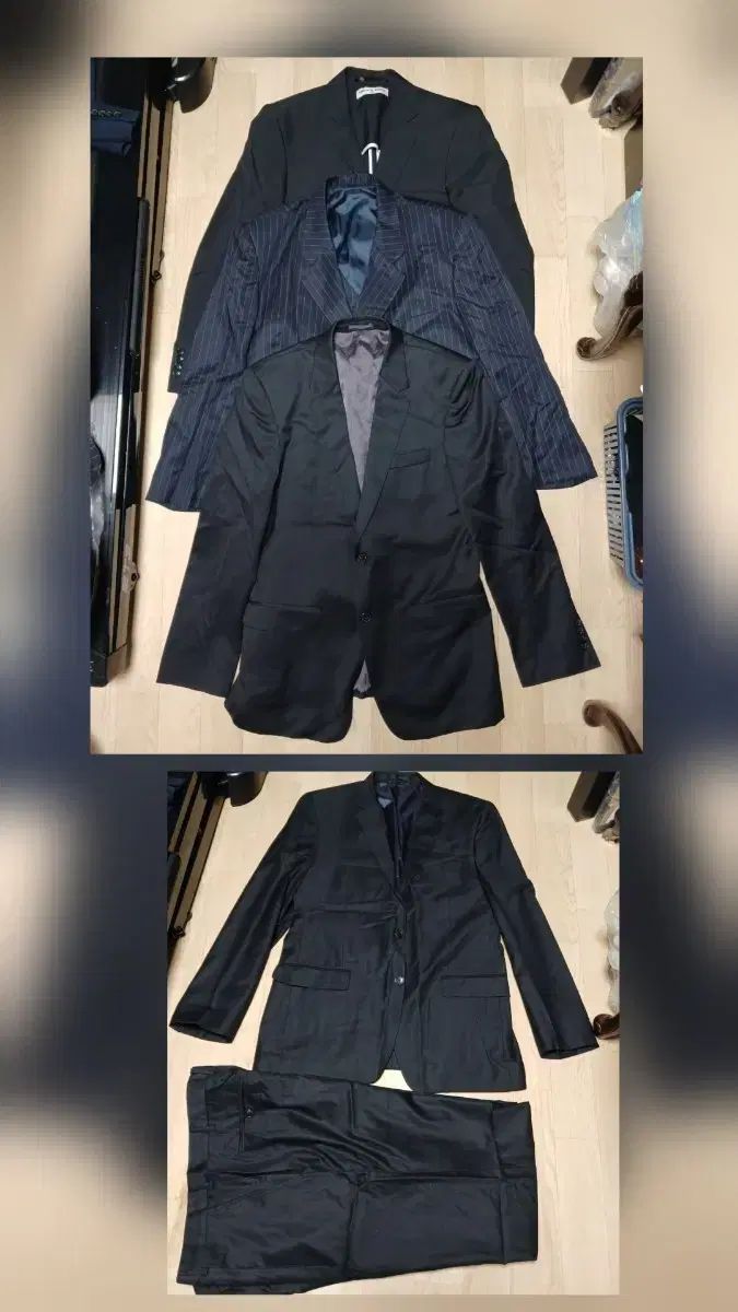 ティエンジティ スーツ1着+スーツトップス3枚 一括出品