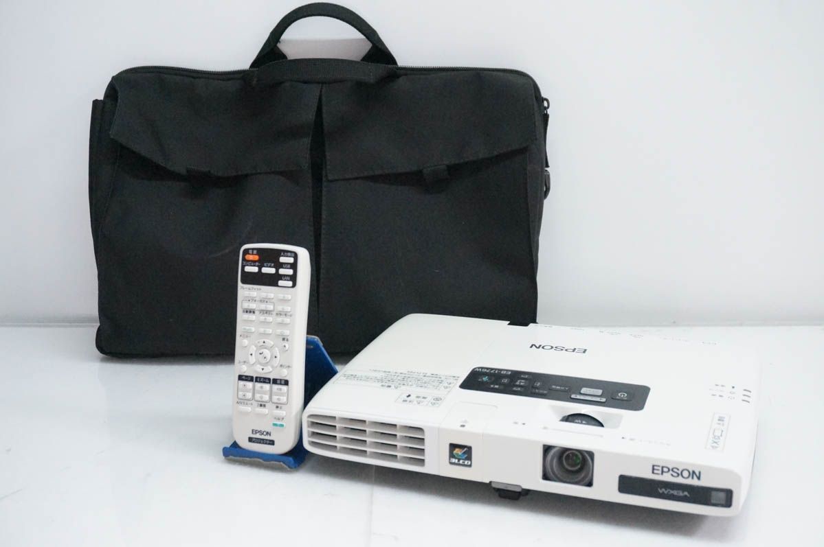 【中古】エプソンEPSON モバイルプロジェクター EB-1776W 3000ルーメン WXGA