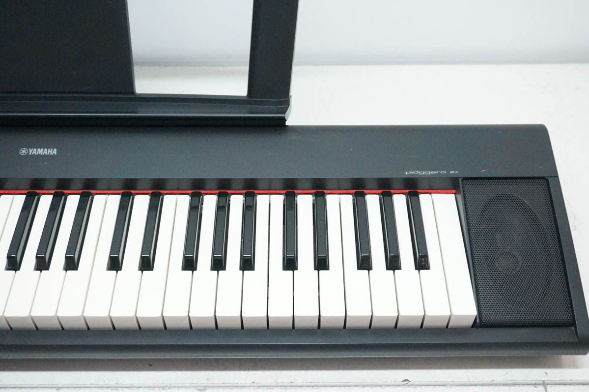 【中古】YAMAHAヤマハ 電子キーボード piaggeroピアジェーロ NP-11 61鍵 ブラック 【中古】YAMAHAヤマハ 電子キーボード piaggeroピアジェーロ NP-11 61鍵 ブラック