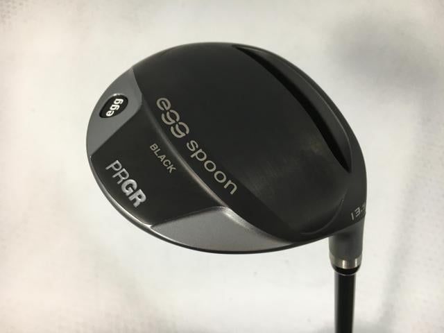 返品OK 【中古ゴルフクラブ】【超美品】プロギア egg スプーン BLACK(ブラック) 2022 ディアマナ for PRGR 3W