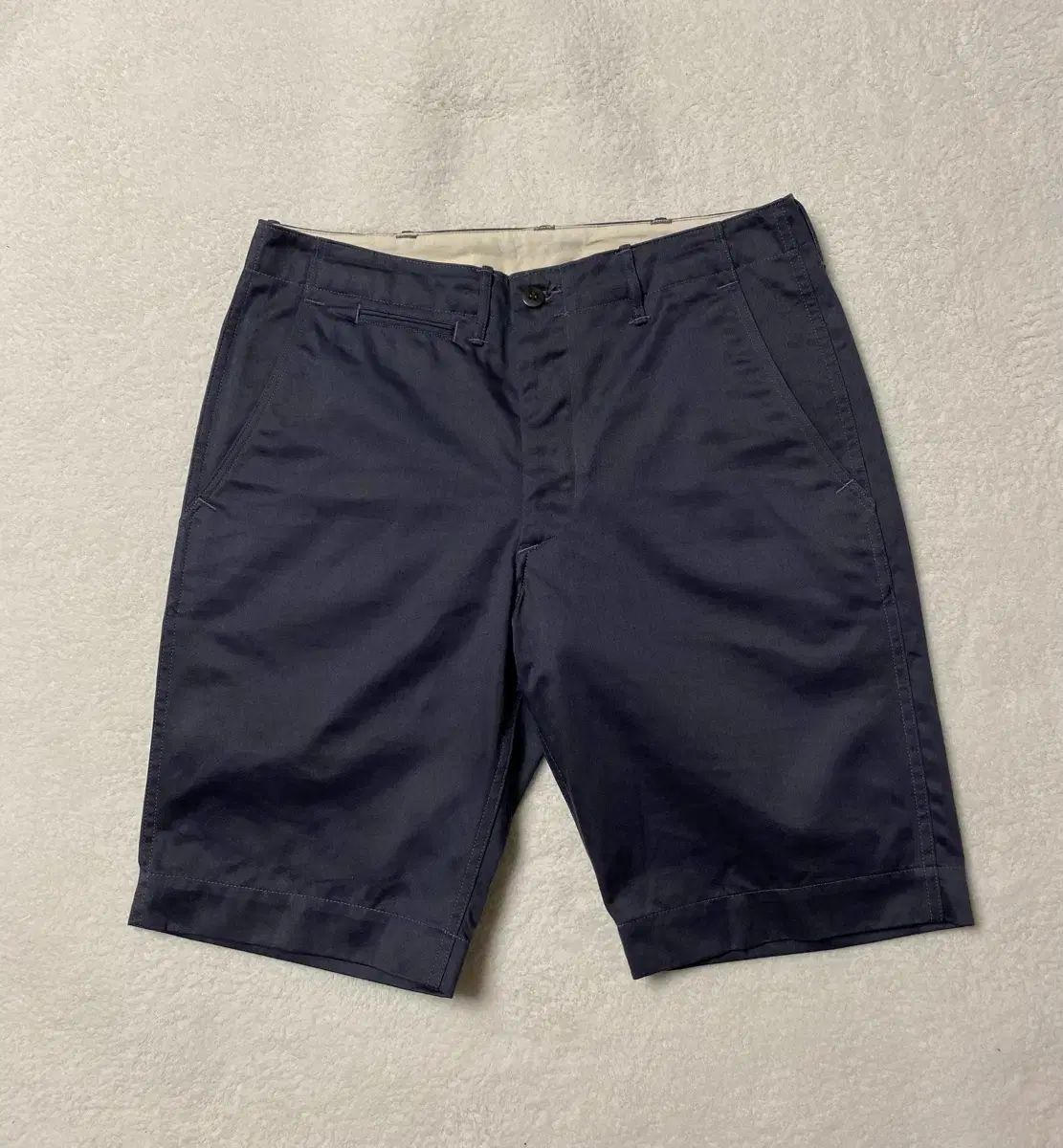 (34) WAREHOUSE ウエアハウス ダックディガー チノショーツ ブルーグレー