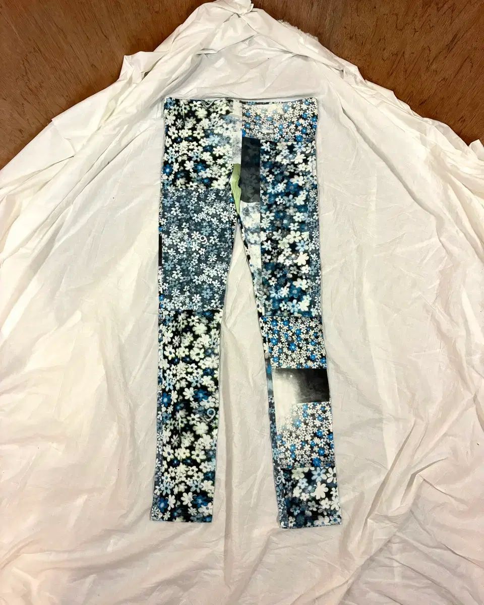 MM6 Maison Margiela 16SS フラワー パッチワーク レギンス