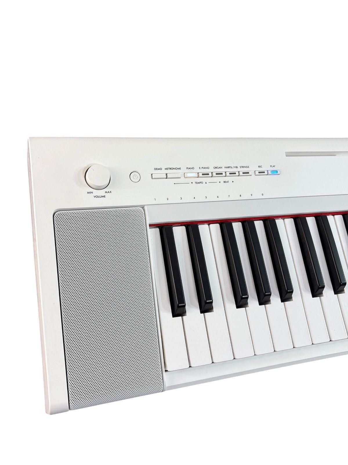 2023年製】YAMAHA Piaggero NP-15WH ホワイト 電子キーボード 61鍵盤