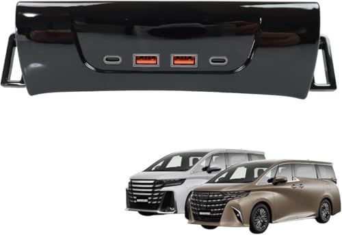 新型 アルファード ヴェルファイア 40系 USBポート 増設電源ユニット ブルー発光 カスタム パーツ アクセサリー送料無料 c11d54b5