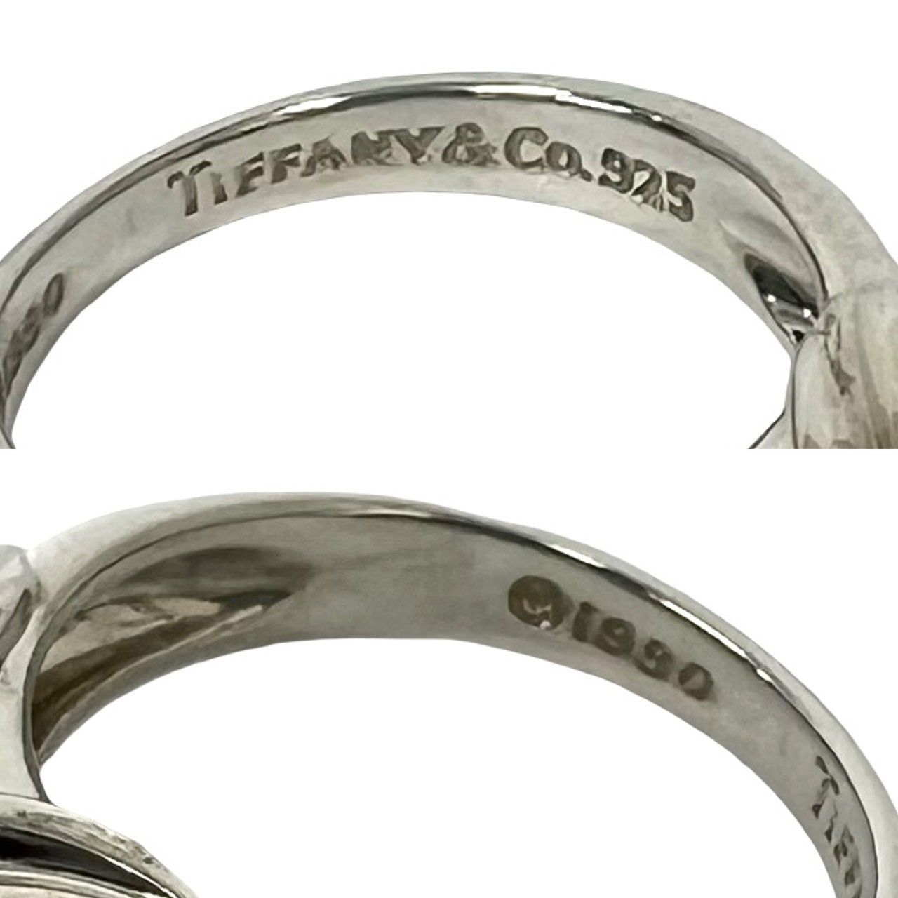 極 美品 TIFFANY&Co. ティファニー ヴィンテージ シグネチャー リング