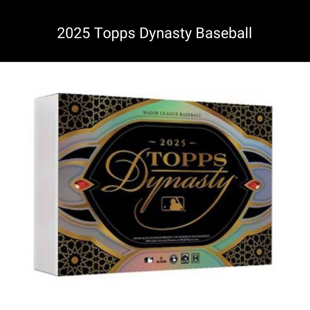 【新品未開封 1Box】2025 Topps Dynasty Baseball ②