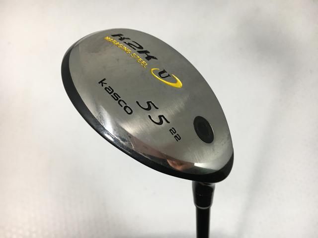 KASCO キャスコ K2K 55 22° ユーティリティ UT ゴルフクラブ 中古ゴルフクラブ】キャスコ K2K ユーティリティ オリジナルカーボン