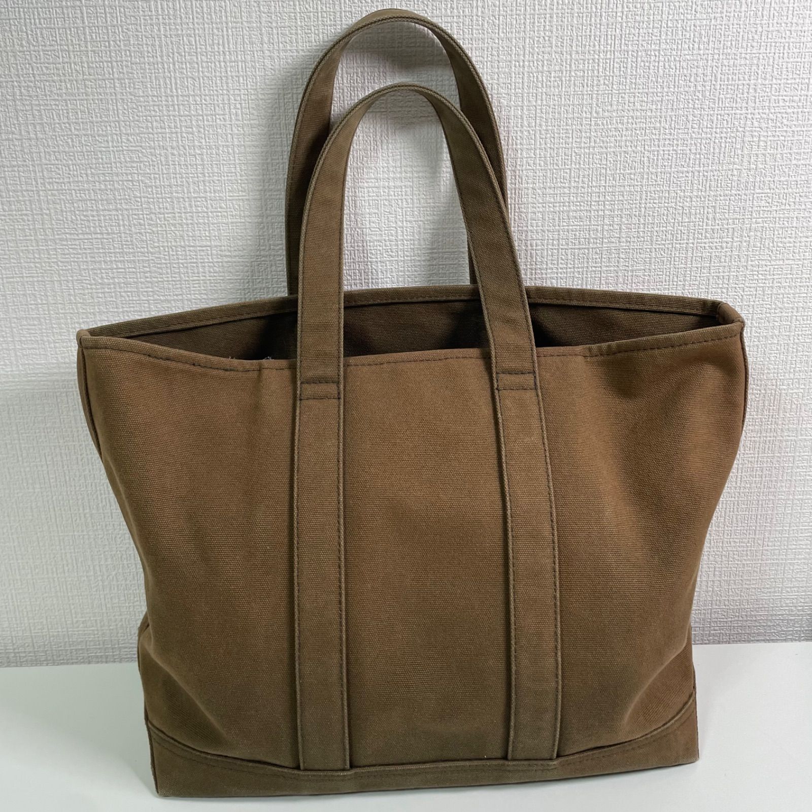 Polo Ralph Lauren キャンバス トートバッグ ブラウン - メルカリ