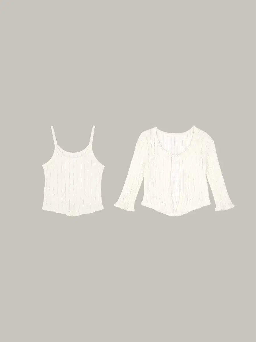 ウェアウェザー roz knit set (ivory)