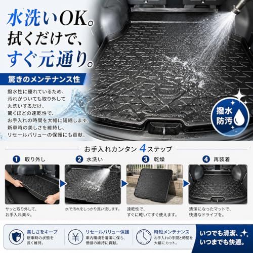 カローラスポーツ 210系 3D ラゲッジマット トランクマット ZWE211H NRE210H NRE214H 防水 防汚 ゴムマット ラバーマット 立体成型 荷室保護 カスタム パーツ アクセサリー 上質 ギフトts