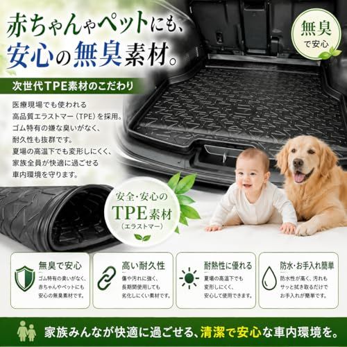 カローラスポーツ 210系 3D ラゲッジマット トランクマット ZWE211H NRE210H NRE214H 防水 防汚 ゴムマット ラバーマット 立体成型 荷室保護 カスタム パーツ アクセサリー 上質 ギフトts