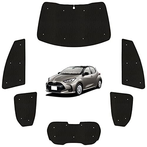 趣味職人 サンシェード シームレス ライト 車 新型 ヤリス KSP210 MXPA10/15 MXPH10/15型 専用 カーテン 車中泊 グッズ 対応 『05s-a051-sa』ts