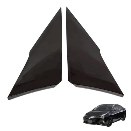 プリウス プリウスPHV ZVW50 ZVW51 ZVW52 ZVW55 Cピラーガーニッシュ クォーターピラーカバー 左右セット ピアノブラック 純正互換 社外品ts
