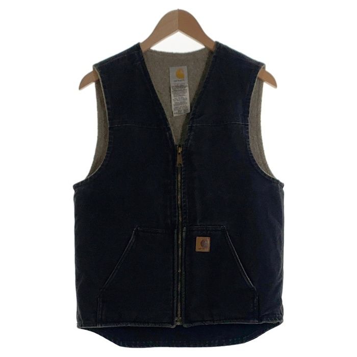 CARHARTT カーハート DUCKVEST 裏ボア ダックベスト ブラック V26 BLK Size Small Regular