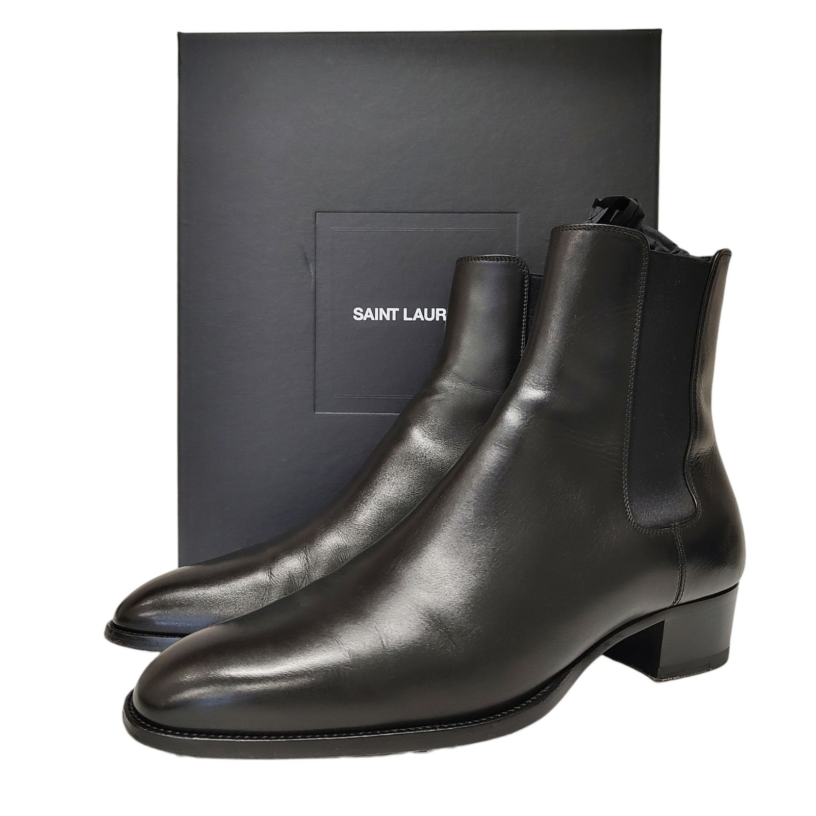 SAINT LAURENT PARIS サン ローラン パリ チェルシー サイドゴア