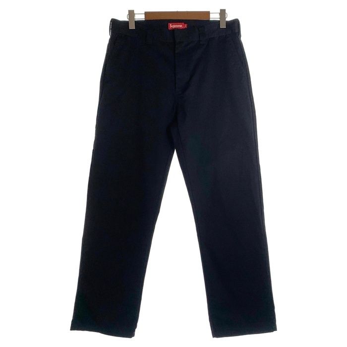 SUPREME シュプリーム 20SS Work Pant ワークパンツ チノパン ブラック Size 34