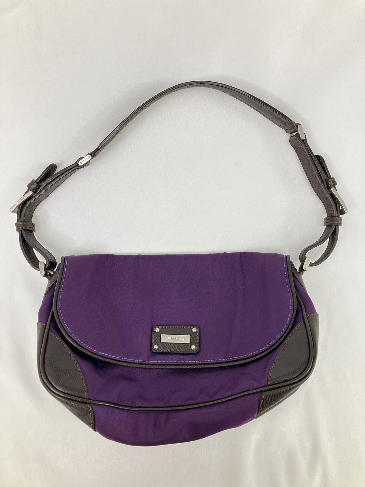 ETRO エトロ ハンドバッグ パープル メンズ レディース