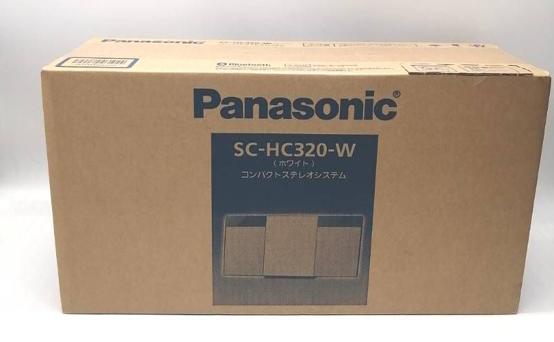 新品！Panasonic SC-HC320-W ホワイト 一体型ミニコンポ