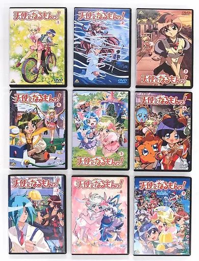【中古】アニメDVD 天使になるもんっ! 初回版 BOX付き全9巻セット