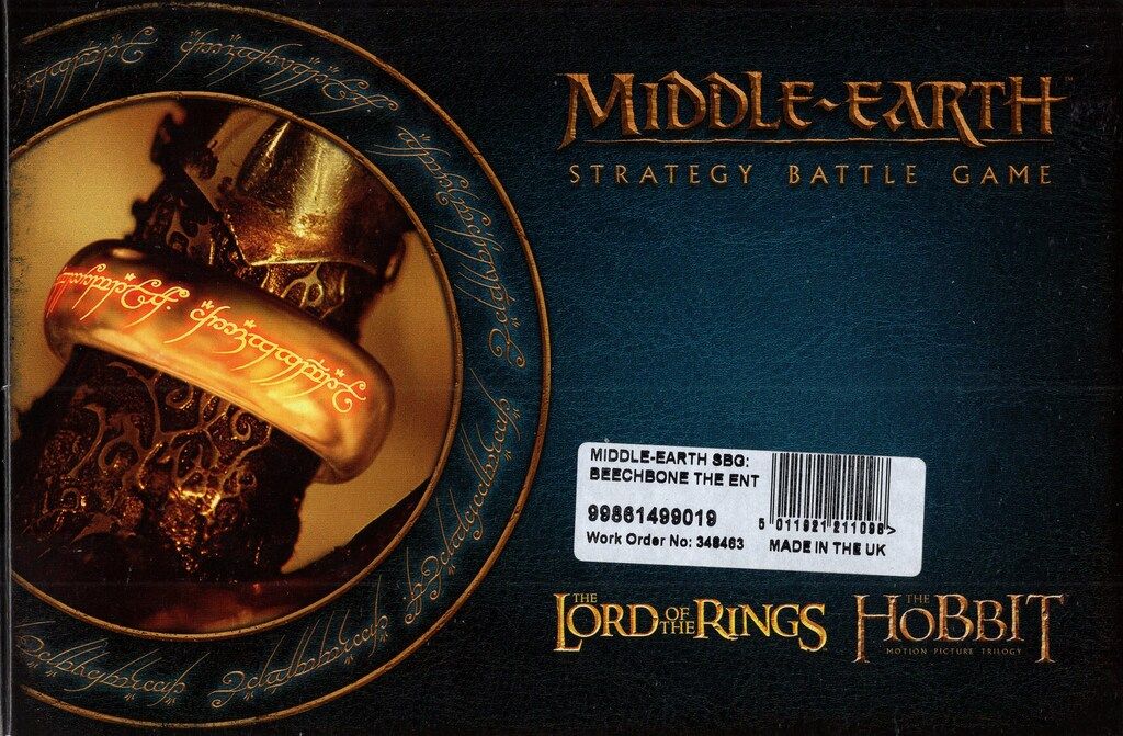 Forge World MIDDLE-EARTH STRATEGY BATTLE GAME THE LORD OF THE RINGS LOAD OF THE RINGS:BEECHBONE THE ENT