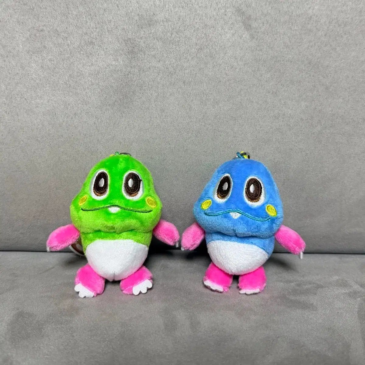 バブルボブル 8cm キーホルダー ぬいぐるみ バブルン ボブルン バッグ