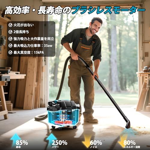 ☆新品☆【2025新型】SEESII 集塵機 乾湿両用 掃除機 充電式