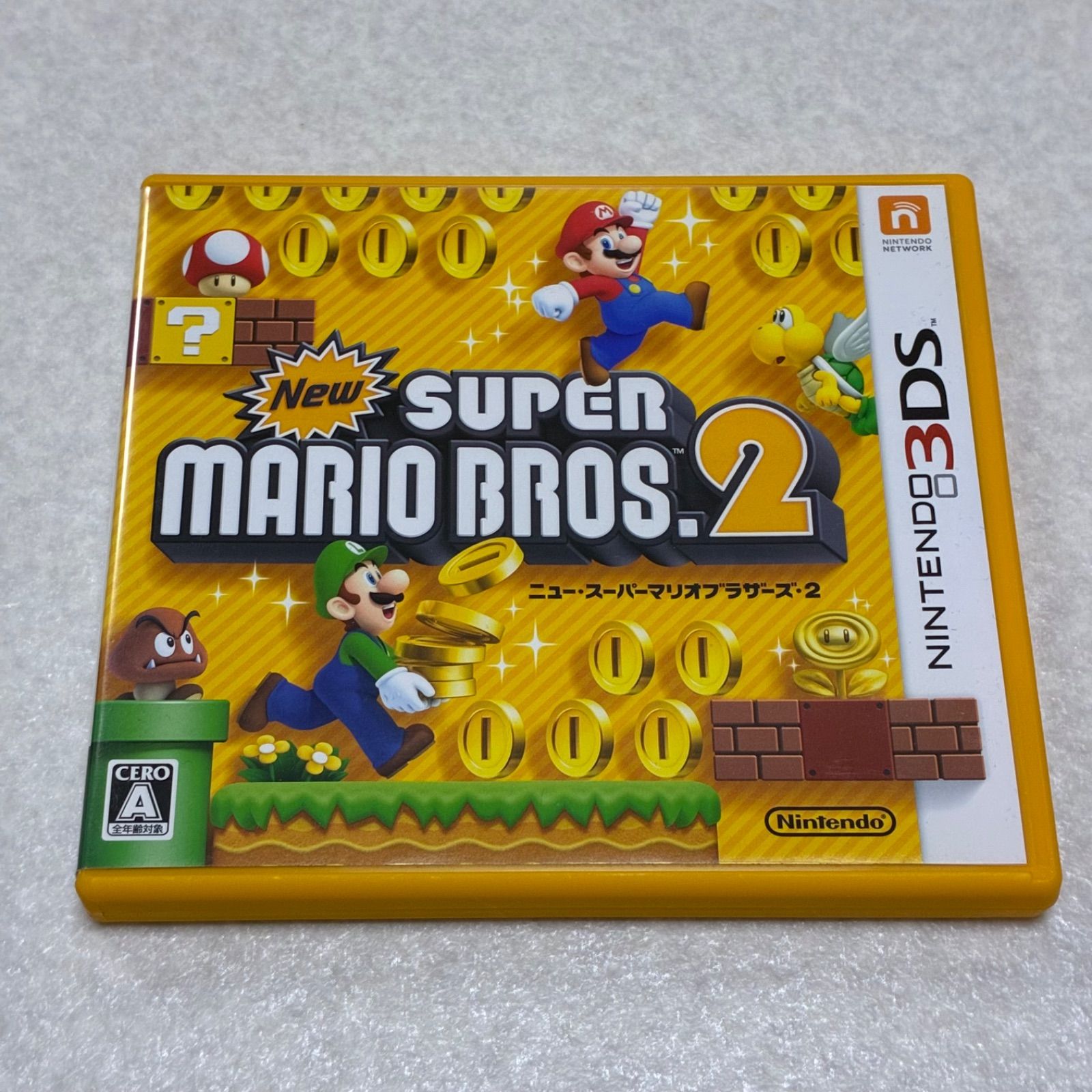 動作確認済 Newスーパーマリオブラザーズ2 ニンテンドー3DS - メルカリ