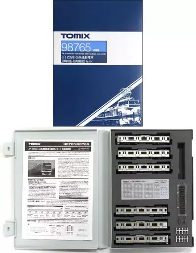 【中古】鉄道模型 1/150 JR 209-2100系通勤電車 房総色・6両編成セット [98765]