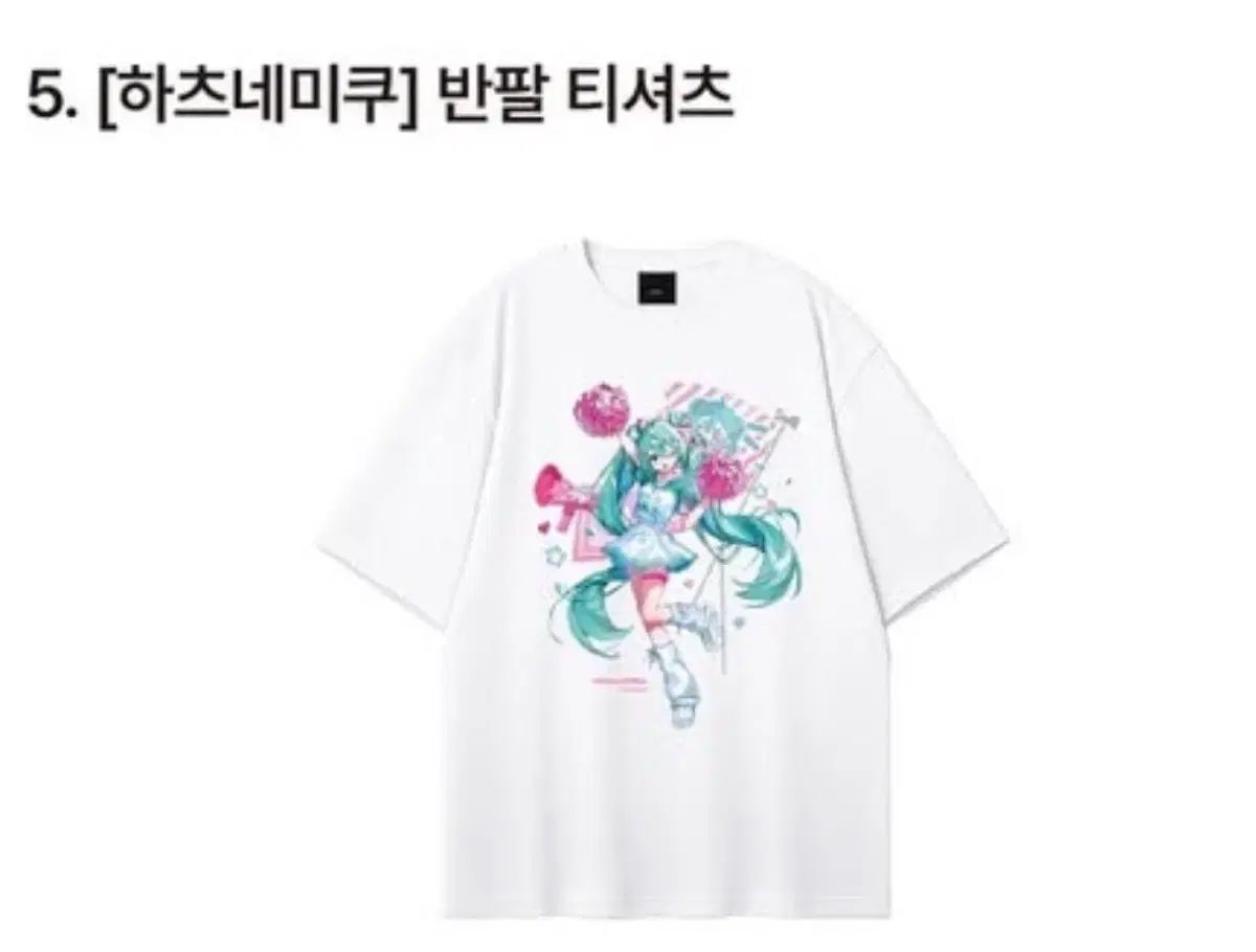 SPAO 初音ミク 半袖Tシャツ 白 L サイズ
