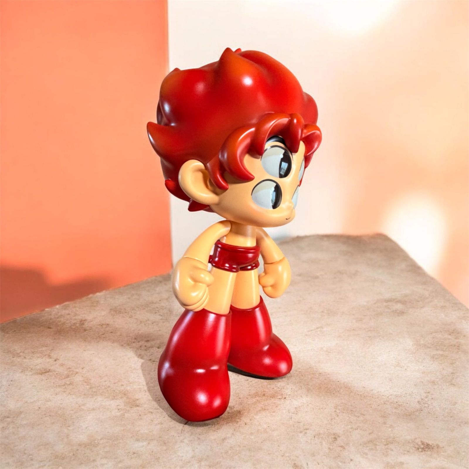 ファイヤーボーイ fireboy knn5 ソフビ インディーズ sofvi art