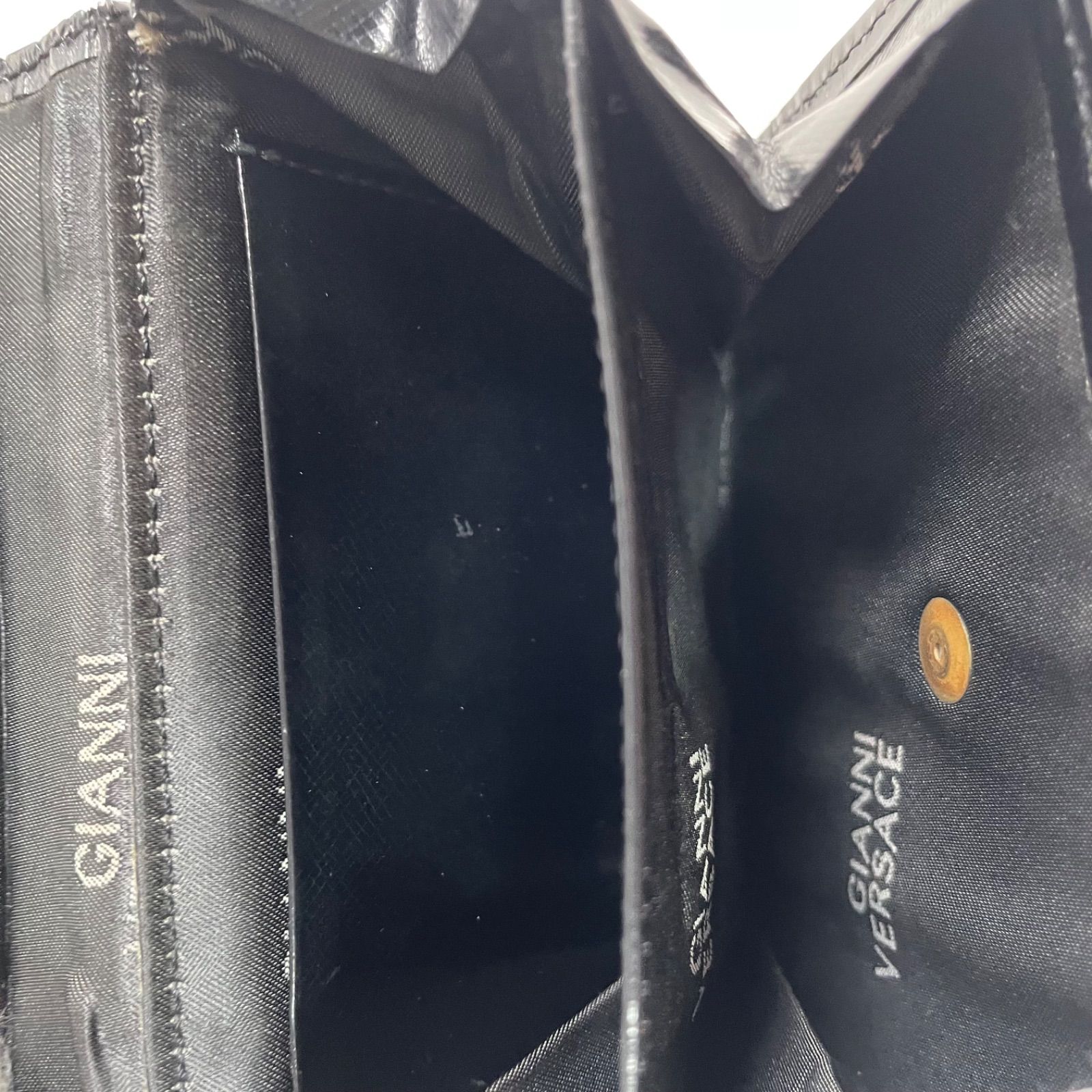 Gianni Versace 二つ折り財布 サンバースト - メルカリ