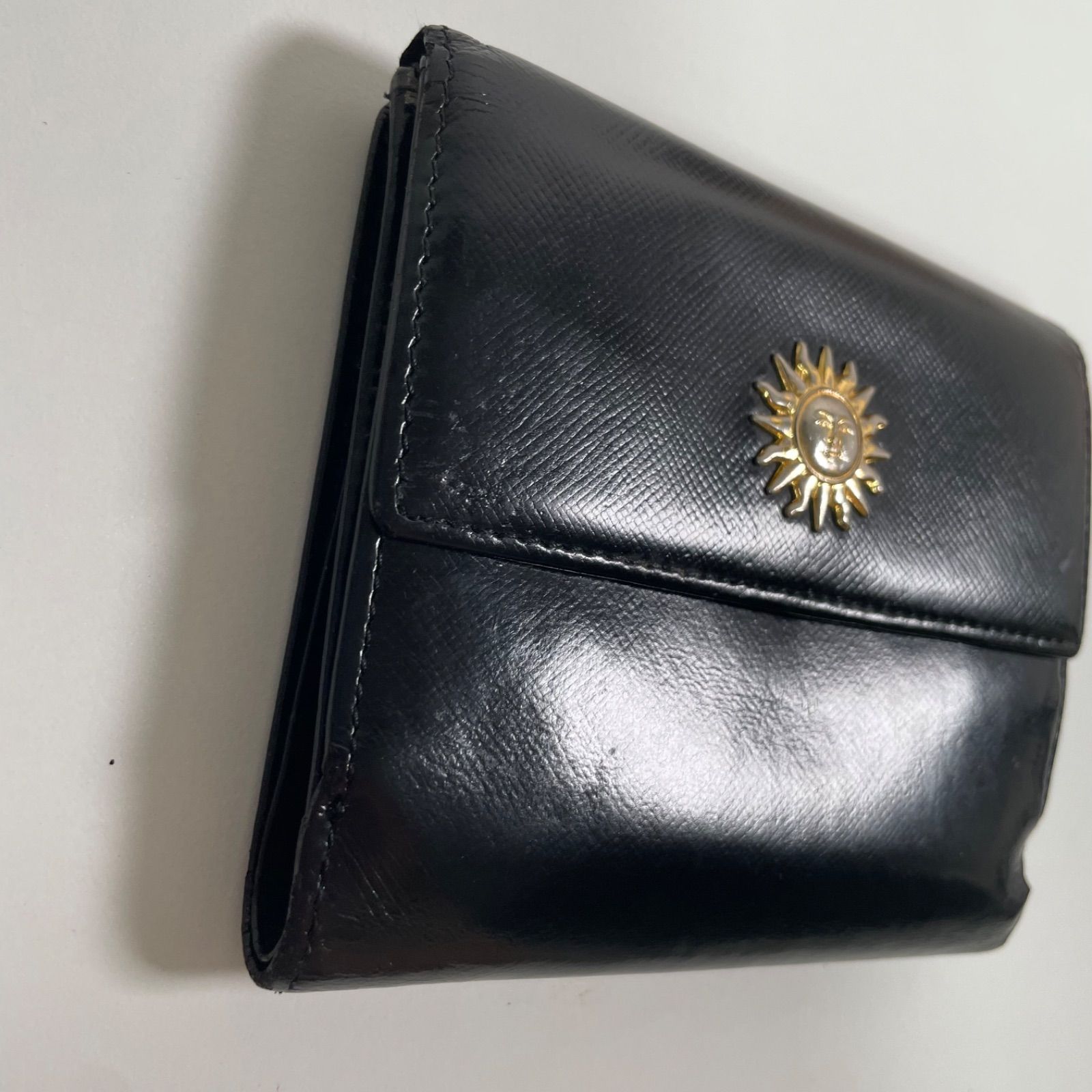 Gianni Versace 二つ折り財布 サンバースト - メルカリ