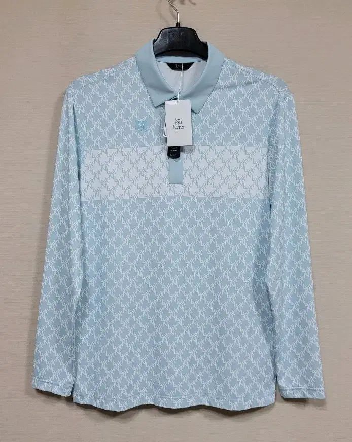 Lynx（リンクス） ゴルフ メンズ カラーTシャツシャツ ロゴプリント 接触冷感 ポロTシャツ (新品)