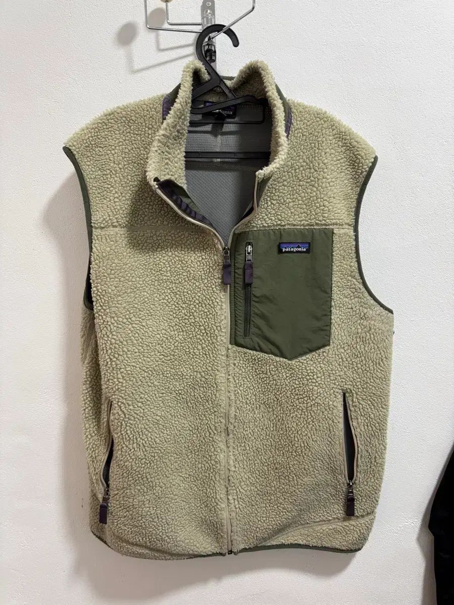 パタゴニア フリース ベスト カーキ xl