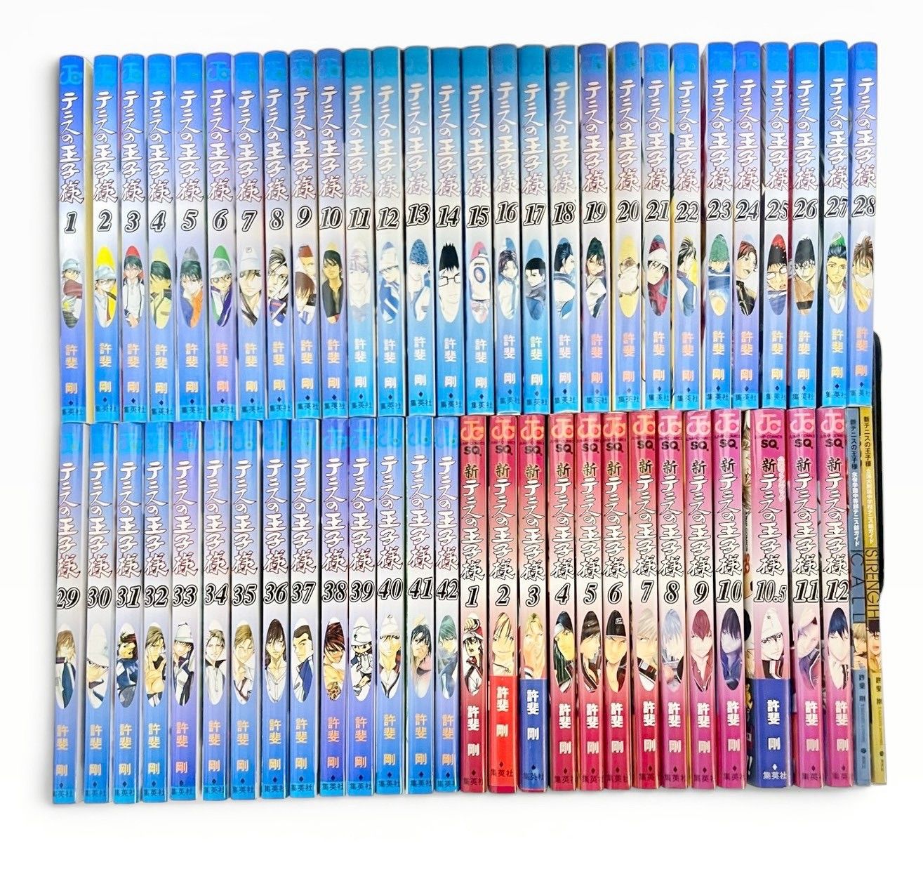 テニスの王子様 1〜42巻＋新テニスの王子様 1〜12巻＋関連本2冊セット
