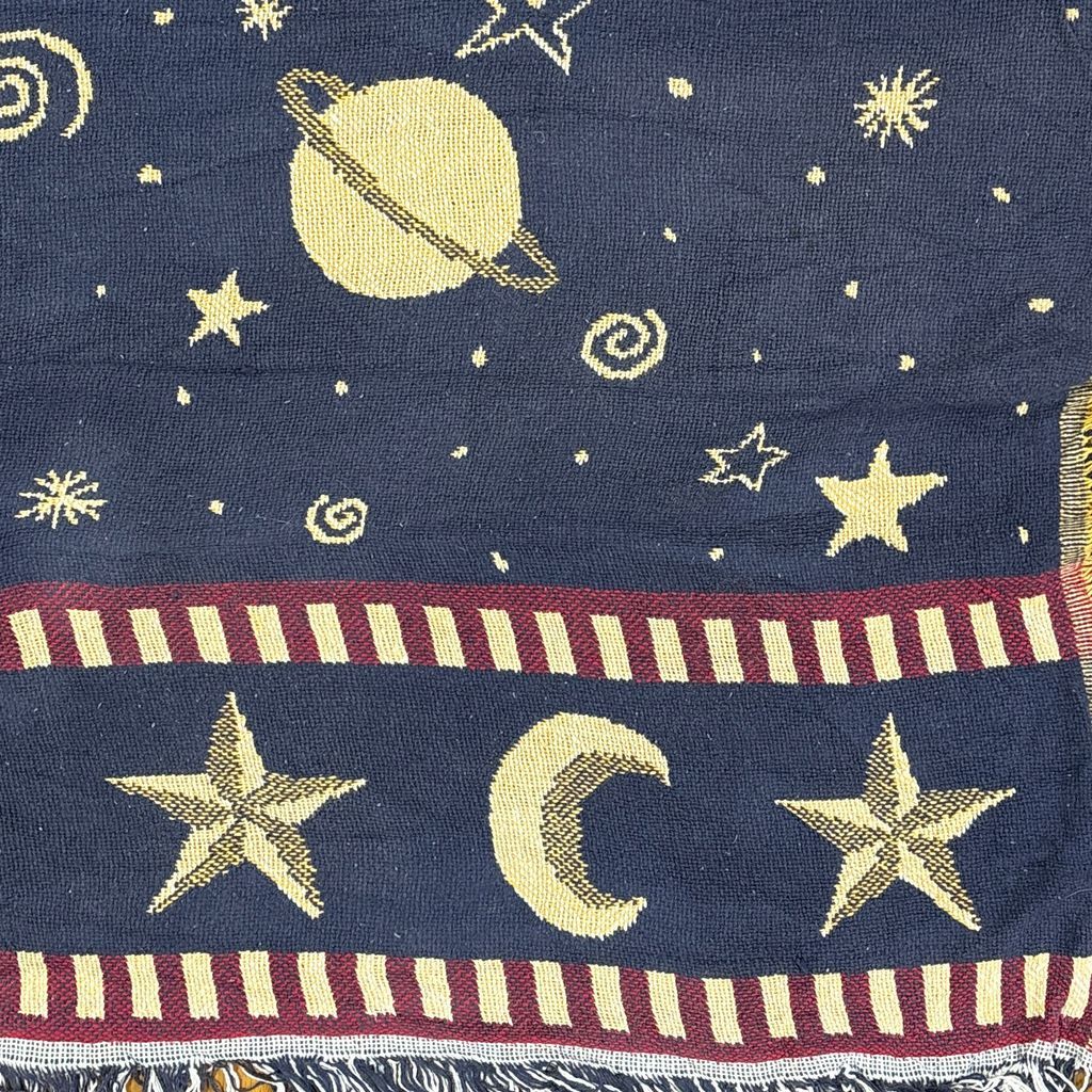 Jacquard Sun Rug ヴィンテージ　ブランケット　ラグ　タペストリー Jacquard Sun Rug ヴィンテージ ブランケット ラグ タペストリー