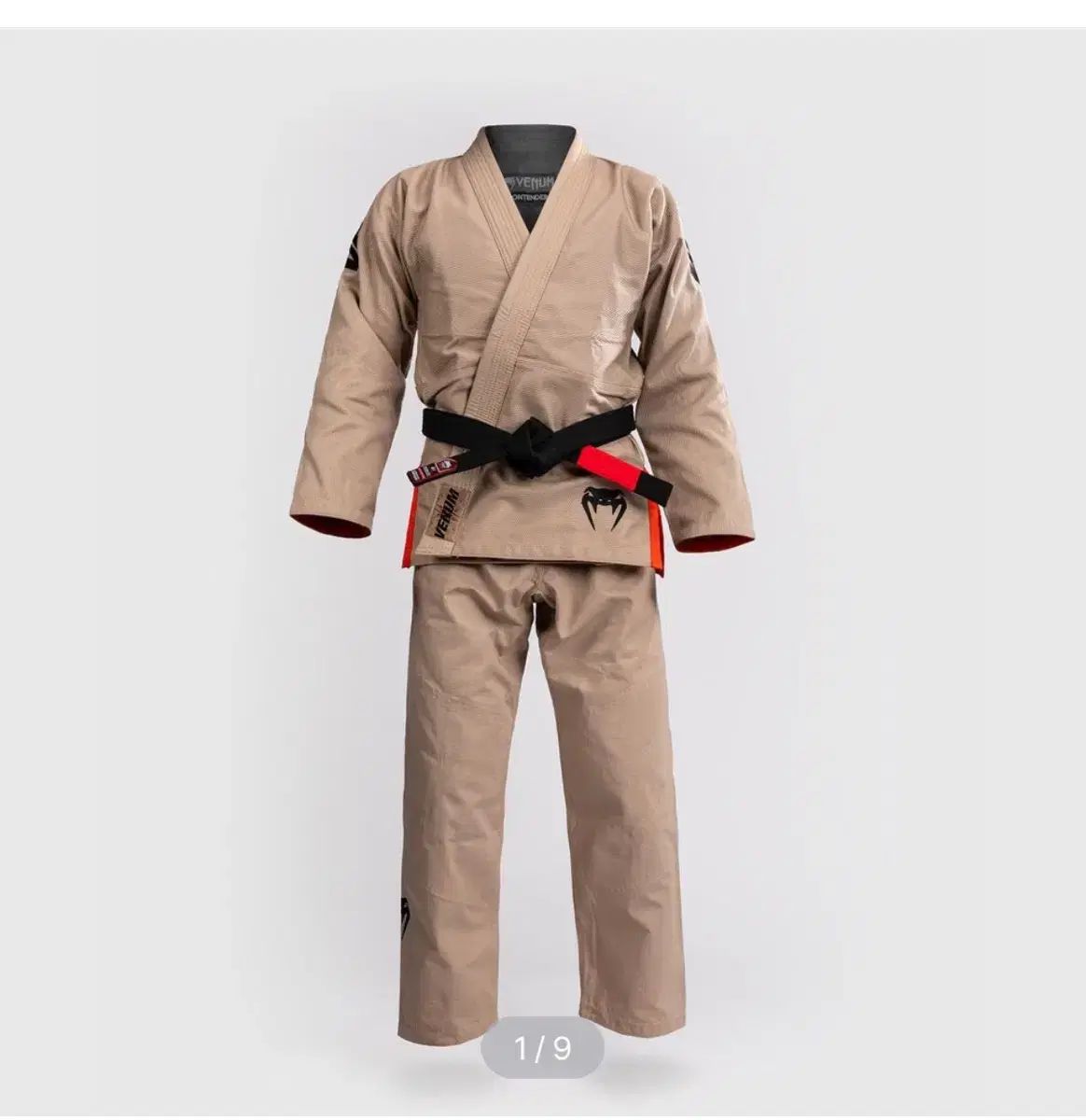 VENUM ヴェナム 柔術 Jiu-Jitsu 柔道着 ベージュ色 A2 5