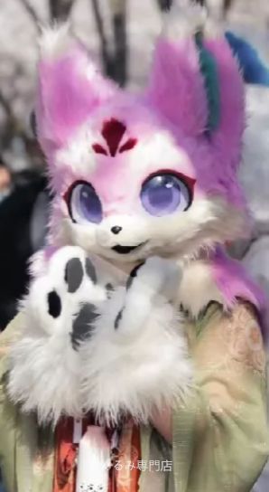 犬 猫 着ぐるみ ヘッド全頭 ヘッド ケモノ ファースーツ ぬいぐるみ コスプレ コスチューム Kurumi 一点物 C768