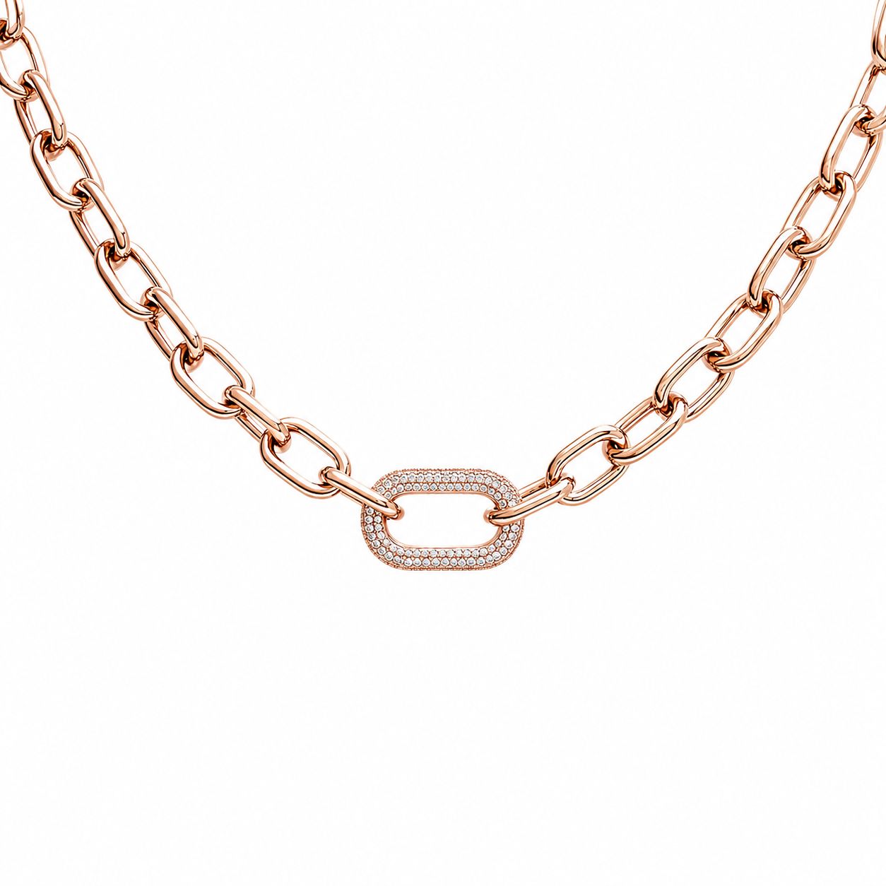 【ギフト対応可】ダニエルウェリントン DANIEL WELLINGTON ネックレス Crystal Link Necklace Rose Gold レディース ローズゴールド 高級感 上品 アクセサリー 人気 ブランド おしゃれ 誕生日 プレゼント 送料無料