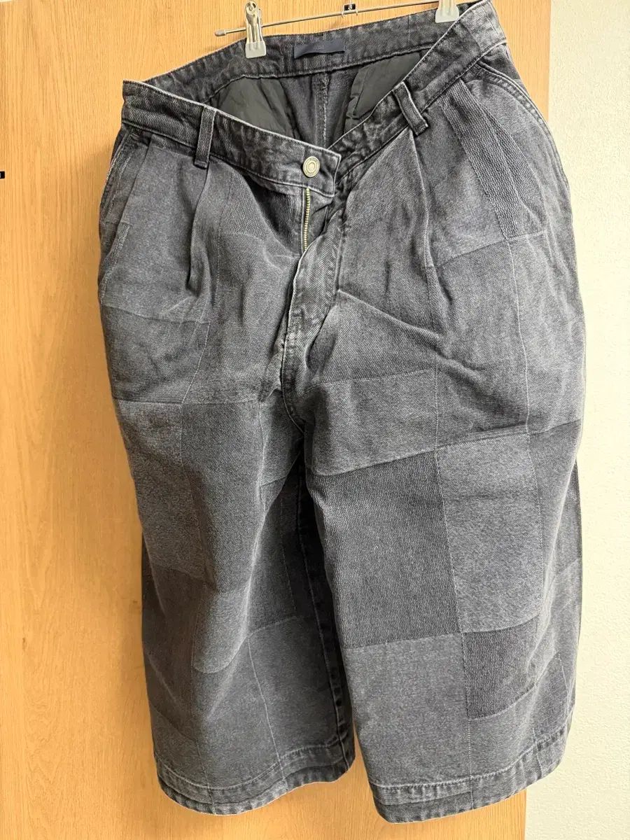 ジュンジェイ ジャカード デニム ロング ショーツ