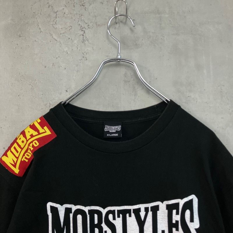 MOBSTYLES モブスタイル XL ブラック Tシャツ エックスラージ 大きい