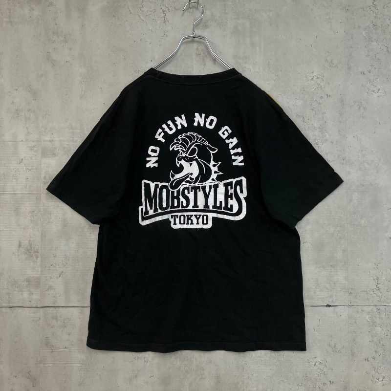 MOBSTYLES モブスタイル XL ブラック Tシャツ エックスラージ 大きい