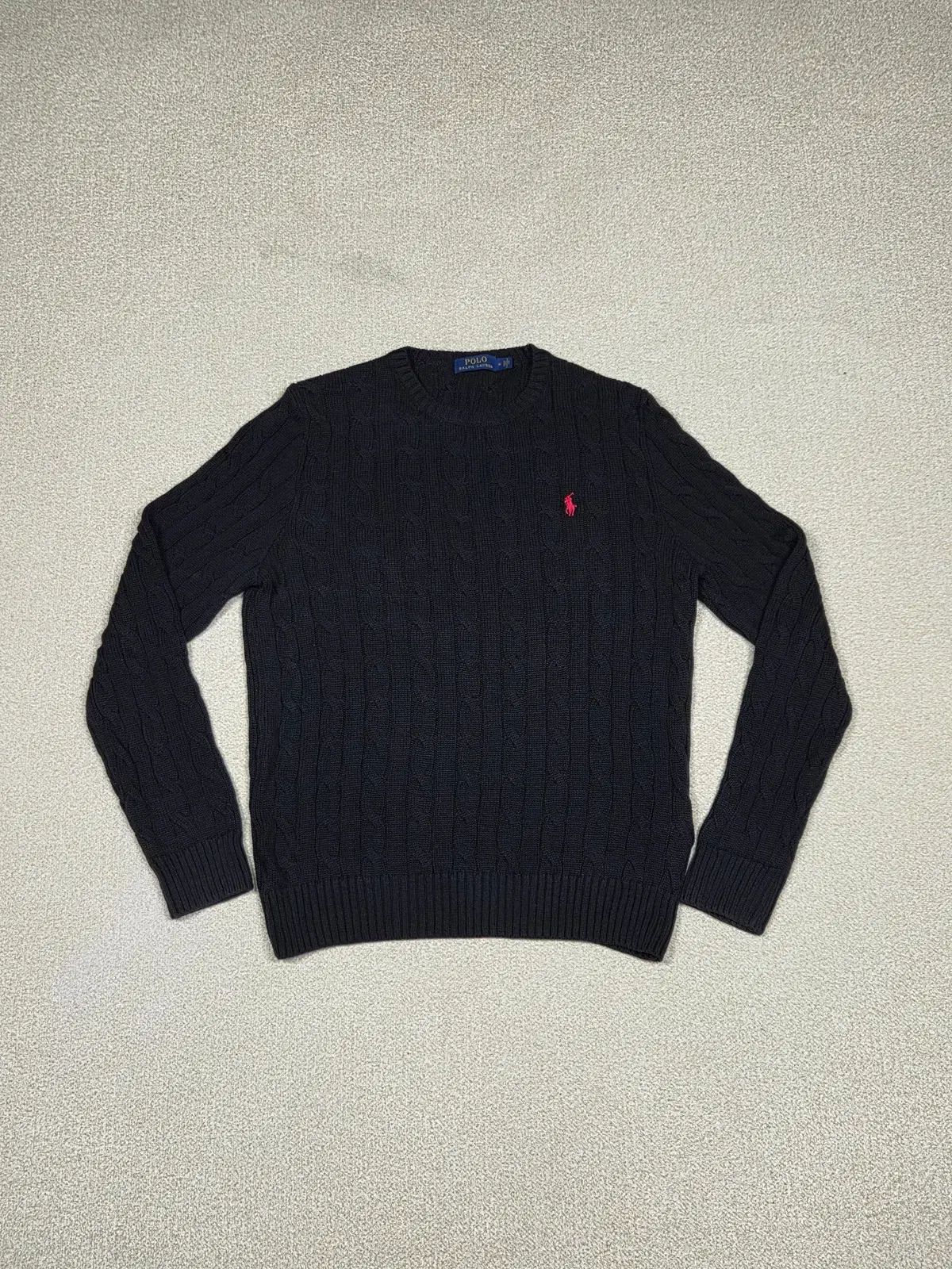 POLO RALPH LAUREN ポロラルフローレン ケーブル コットン クルーネック セーター | A00346